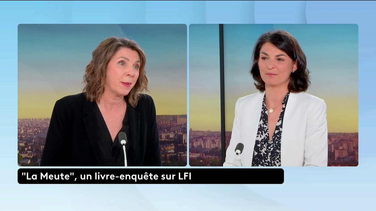 Sortie du livre-enquête "La Meute" : Les auteurs "ont utilisé jusqu'à la vie de mes enfants alors que ça n'a rien à voir avec le propos. C'est un livre qui cherche le scandale et j'ai été profondément choquée" 🗨️ Aurélie Trouvé, députée LFI