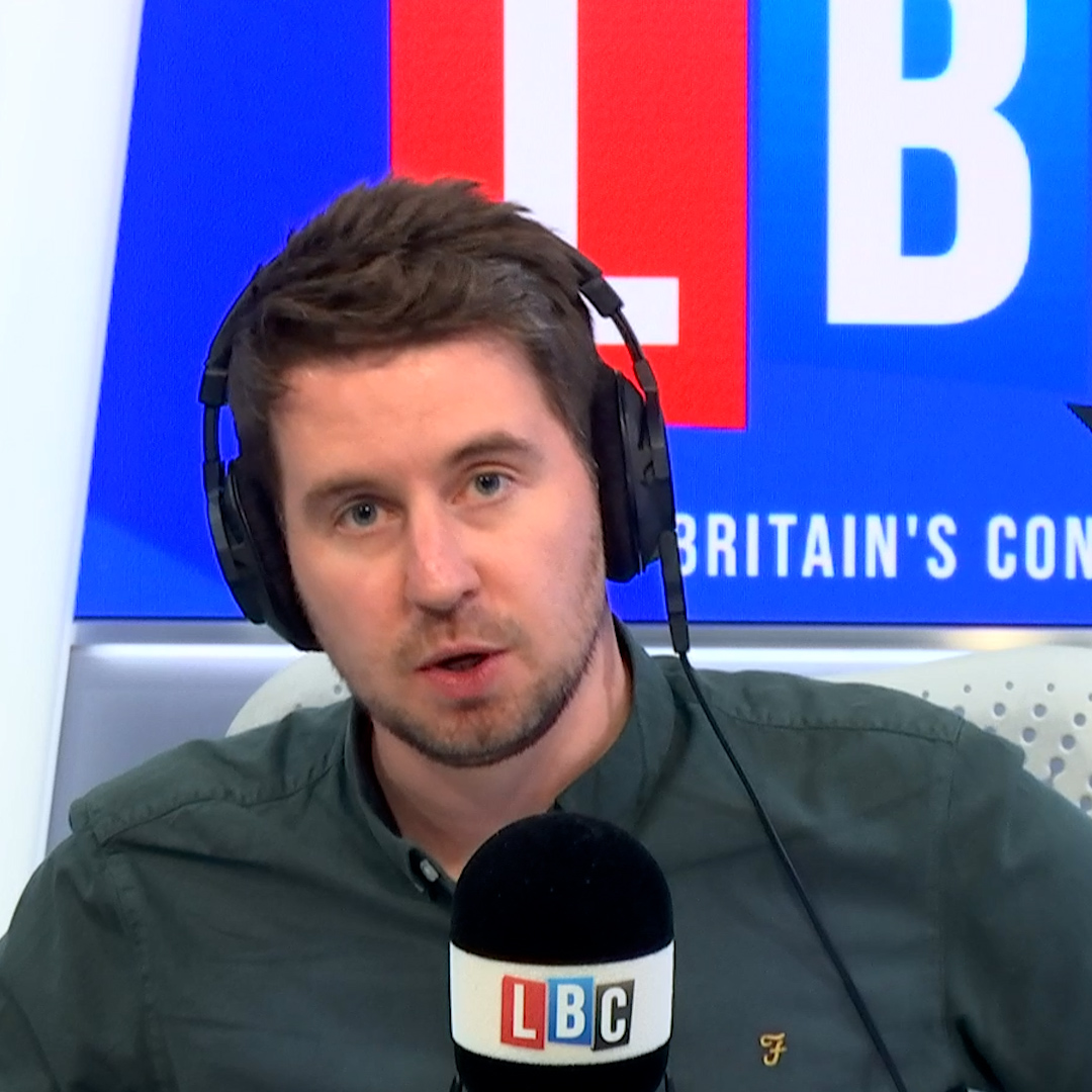 ‘The US are our closest allies,’ ‘Oh, the ones who want to invade Greenland…’ Caller Andrew and Ben Kentish clash over striking up a UK trade deal with the United States.
