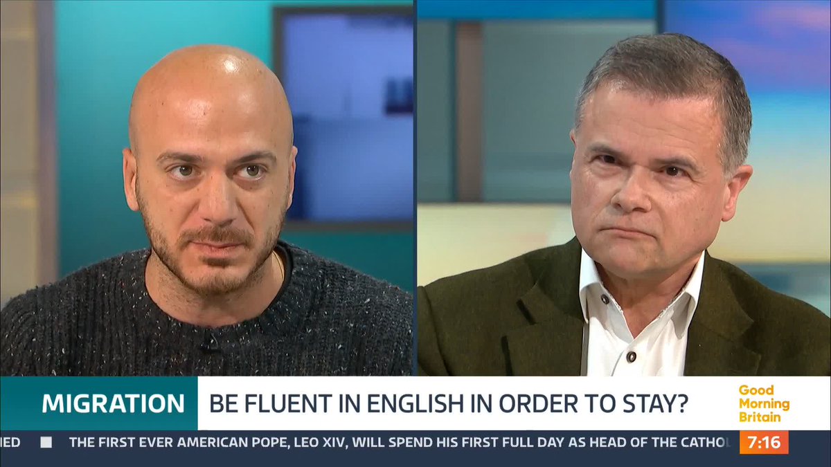 The government is preparing to introduce stricter immigration rules, including tougher English language requirements, as part of new reforms. Should you be fluent in English in order to stay? Hassan Akkad, a former Syrian refugee and journalist Oliver Kamm debate.