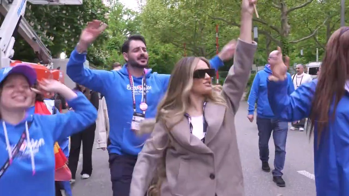 ¡Primer ensayo de Melody en Basilea! 👉🏼 Actualizamos noticia con toda la información sobre el debut de #ESADIVA sobre el escenario de Eurovisión 2025 🇨🇭 #Spain12Points #Eurovision2025