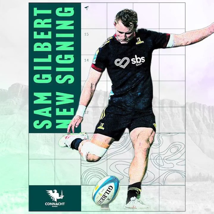 Meet the newest member of the crew 🫡 🇳🇿 Welcome to Connacht, Sam Gilbert! 💥