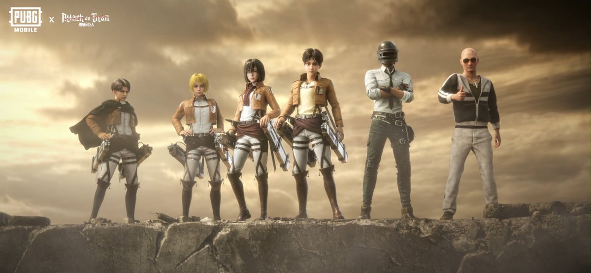تعاون PUBG MOBILE x Attack on Titan متاح الآن! 🛡️ جرب تحول العملاق وعتاد ODM 💪 والمزيد من المفاجآت! 🎉 ادخل إلى ساحة المعركة وكرس قلبك للنصر! ⚔️ وترقبوا المزيد من محتويات التعاون قريبًا! 👀✨ #ببجي_موبايل #ببجي #PUBG #PUBGMOBILE #PUBGMxAttackOnTitan #AttackOnTitan #AOT
