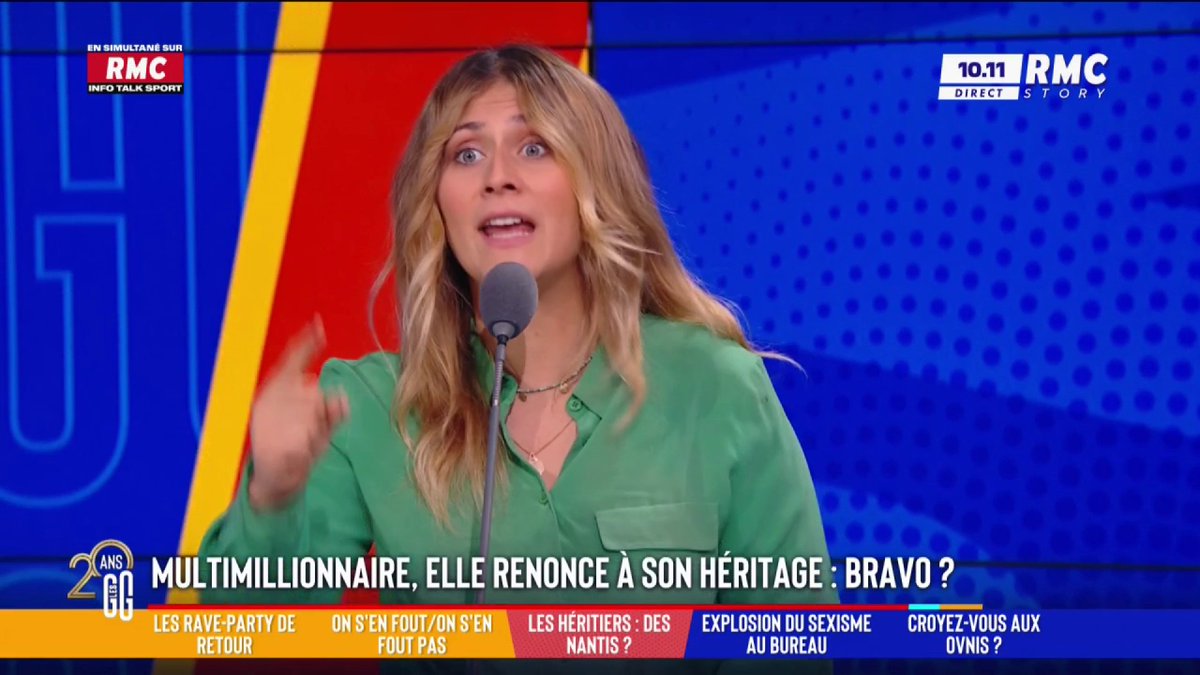 🗣️ Flora Ghebali : "Il y a 2 problèmes dans ce pays : Si vous avez du patrimoine et de l'héritage, vous n'avez aucun intérêt à travailler. Et si vous travaillez à la sueur de votre front de 20 ans à 70 ans, vous ne changerez pas de classe sociale." 💥 #GGRMC