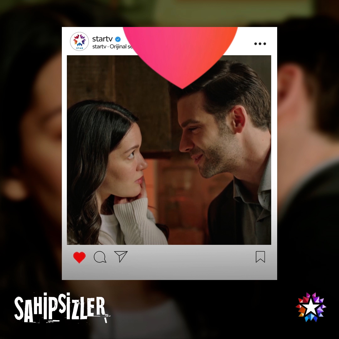Kalpler uçuşuyor! 😍 #AzDev #Sahipsizler Sahipsizlertvdizi