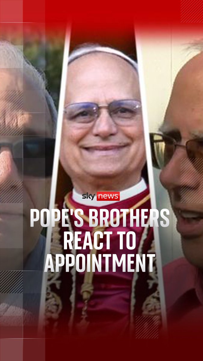 "We used to tease him that he'd be pope one day." Brothers John and Louis react to the news that their brother is now the Pope.