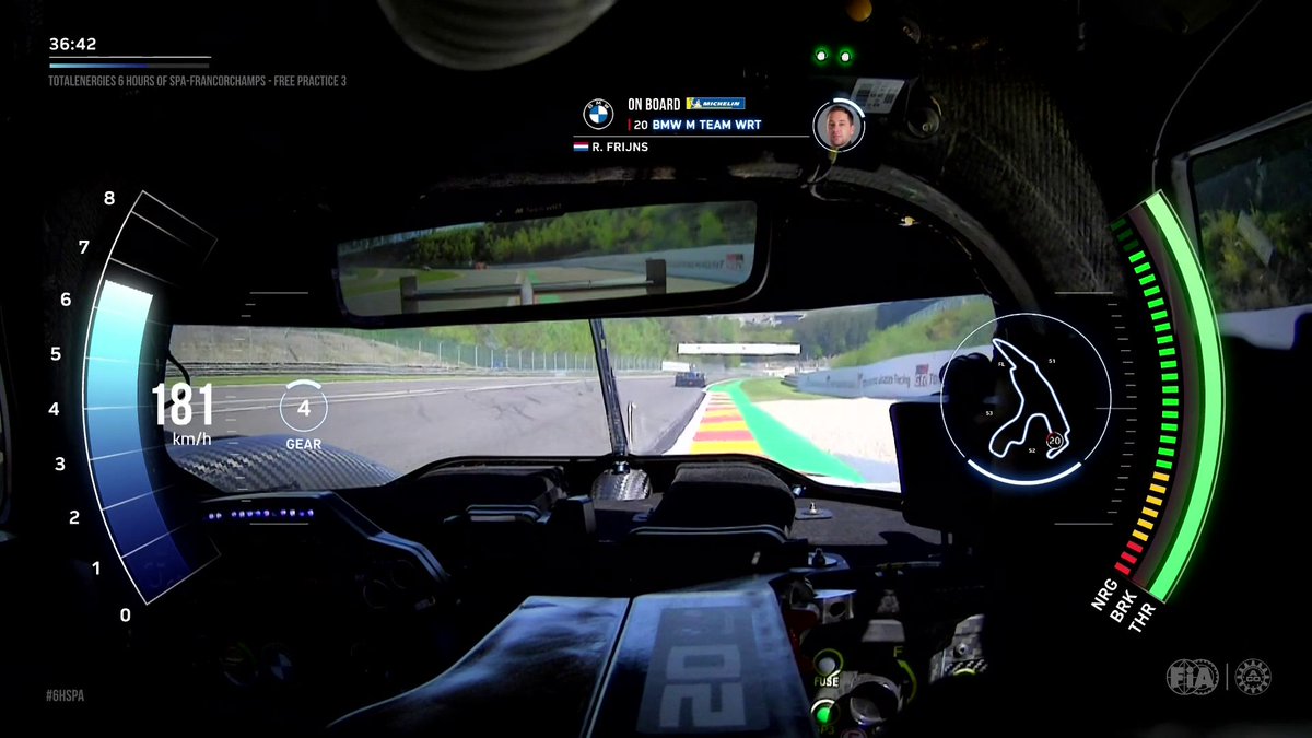 Ride onboard a BMW Hypercar with Robin Frijns, as Anthony Davidson talks you through a lap of Spa! 😍 #WEC #6HSpa BMW M Motorsport WRT - W Racing Team