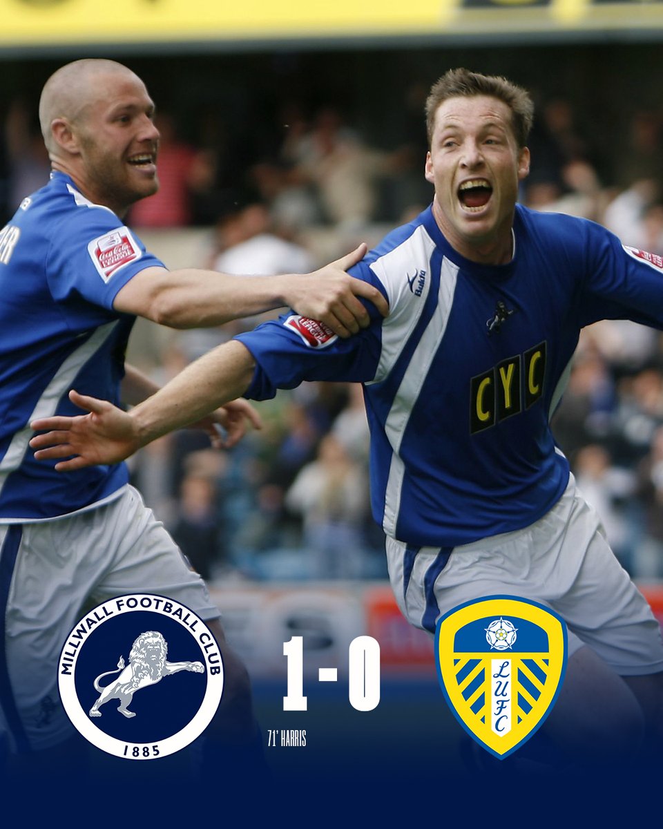 🗓️ 9th May 2009 👊 Neil Harris gave #Millwall the advantage in the Play-Off Semi-Final tie against Leeds United!