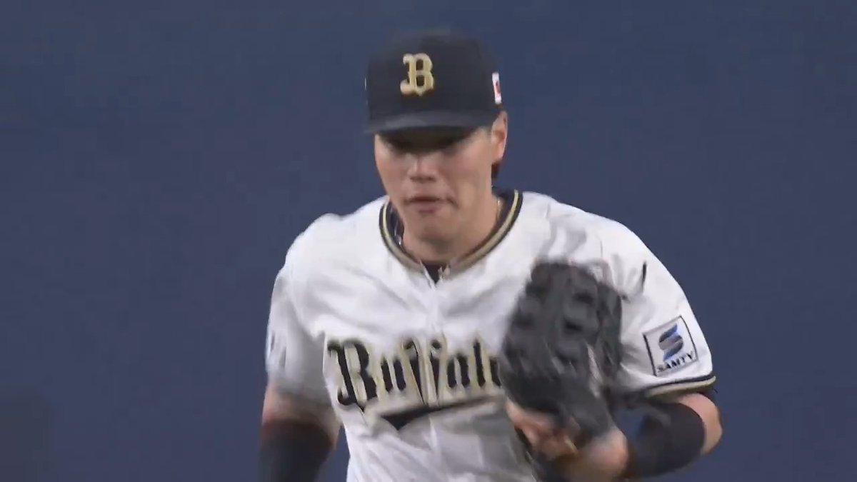 オリックス #麦谷祐介 選手が背走でナイスキャッチ👏 好プレーでチームを救います✨ #Bs2025 👇ライブ配信はこちら