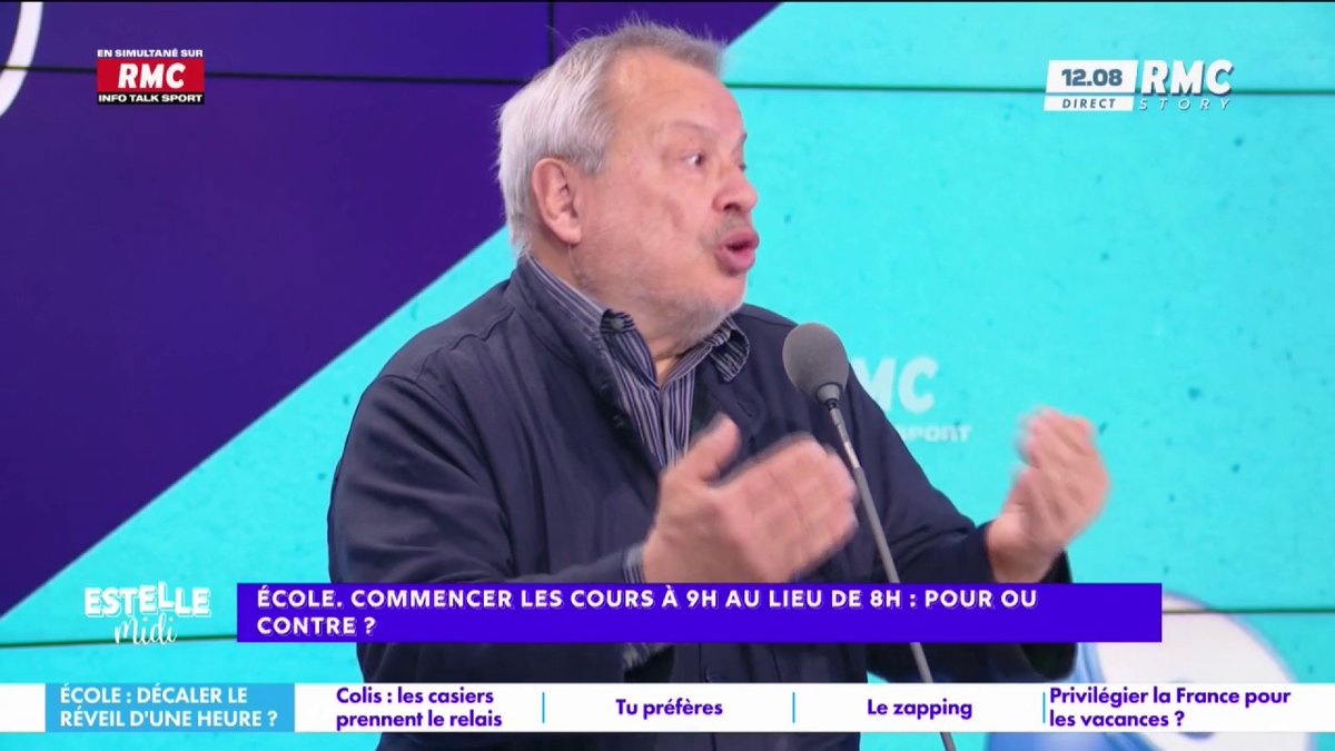 🏫 École : faut-il commencer les cours à 9h au lieu de 8h ? 🎙️ Périco Légasse : "Il n'y a qu'à voir le niveau scolaire... on est en train de fabriquer des crétins dans les écoles car on n'a plus de contraintes, plus de règles ! Qu'ils n'aillent pas à l'école..." #EstelleMidi