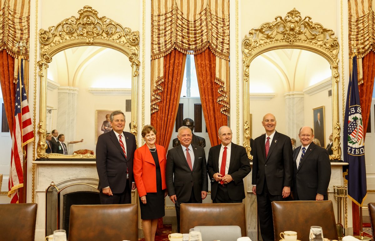 من زيارة جلالة الملك عبدالله الثاني إلى #الولايات_المتحدة الأمريكية #الأردن From His Majesty King Abdullah II’s visit to the United States #Jordan #US