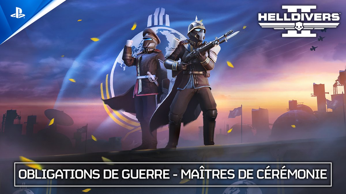 Les obligations de guerre Maîtres de cérémonie débarquent dans Helldivers 2 le 15 mai ! Tous les détails ici :