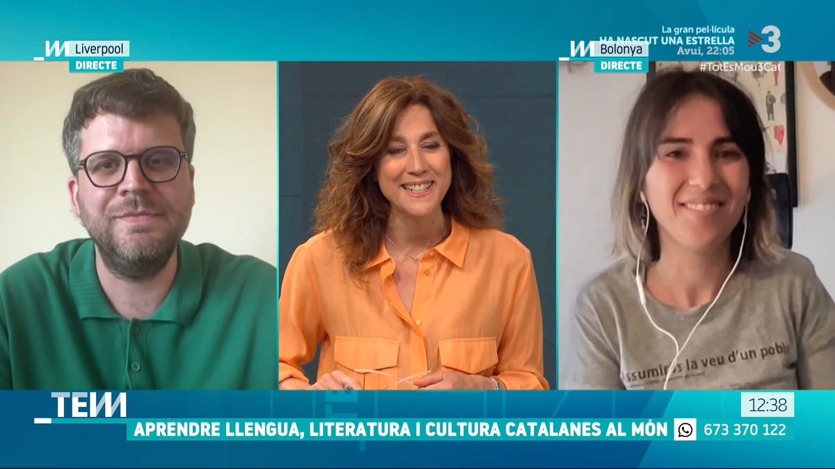 🔴 Aprendre llengua, literatura i cultura catalanes al món "Molts alumnes estan interessats en els Països Catalans, en Rosalía, Mushka i l'esport amb el Pep Guardiola com a emblema", Pol Masdeu, professor de català a la Universitat de Liverpool #TotEsMou3Cat
