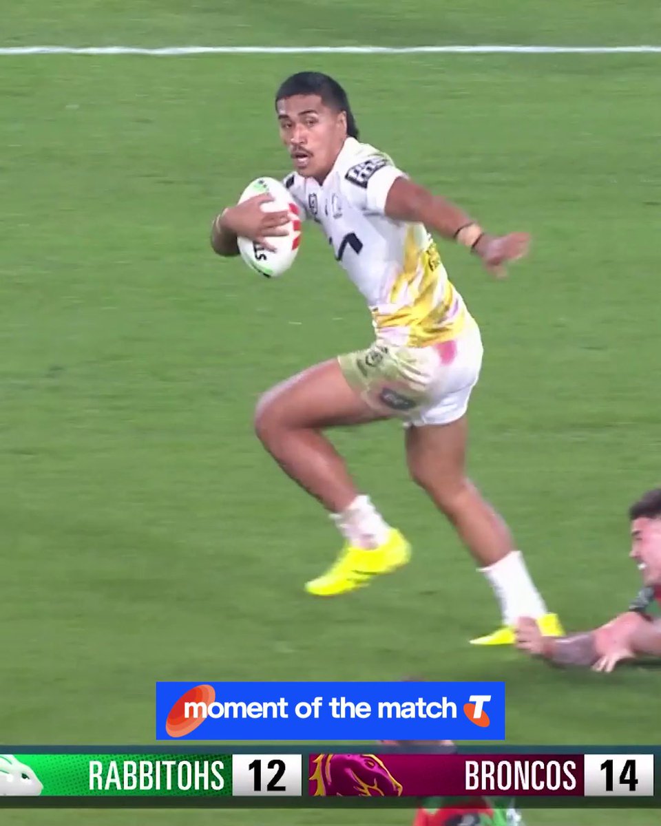 TRELL MIT 💪 #NRLSouthsBroncos Telstra Moment of the Match