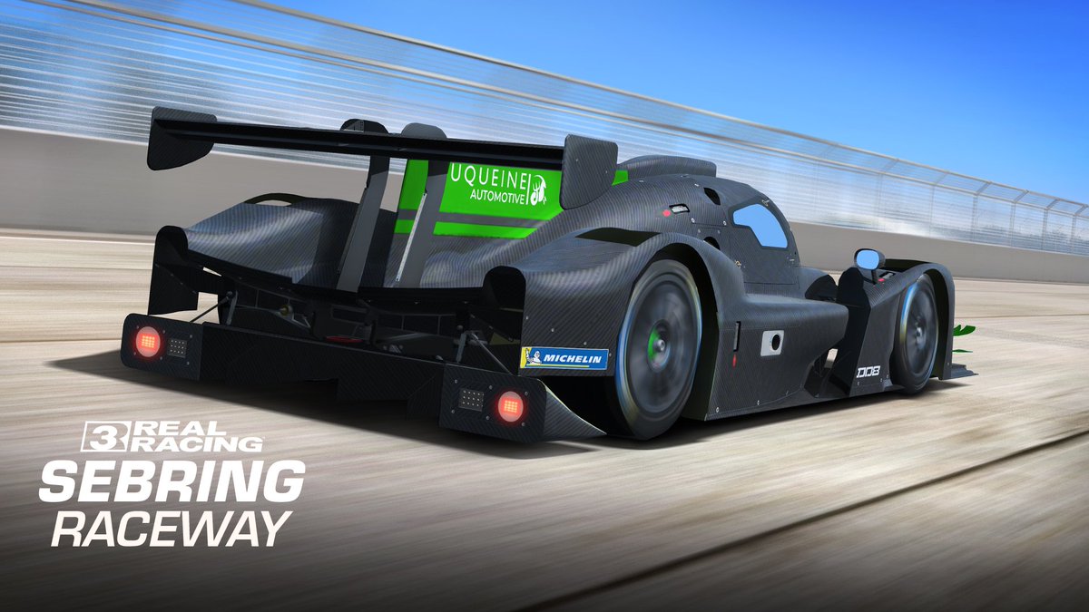 Sebring Raceway is now here in Real Racing 3! Roar on the iconic and thrilling track of Sebring and get ready for the Race Day with Duqueine D08 LMP3 in this event.