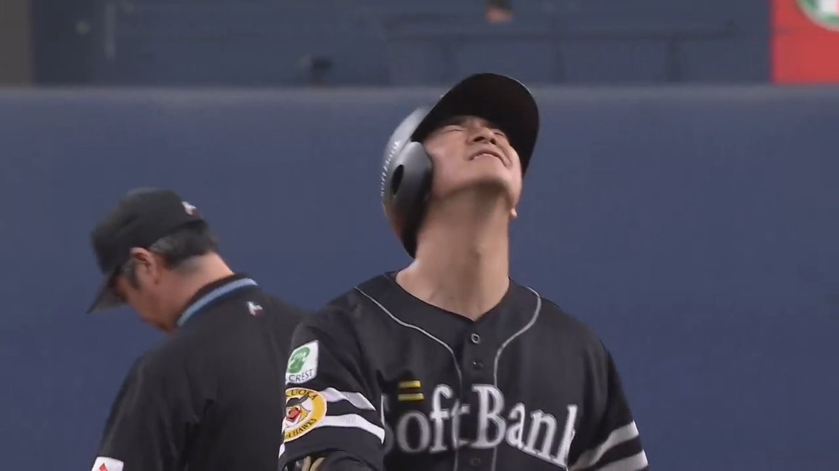 一挙9点‼️ #牧原大成 選手のタイムリーヒット #笹川吉康 選手タイムリーヒット #緒方理貢 選手2点タイムリーヒット #山川穂高 選手2点タイムリーヒット #中村晃 選手タイムリー内野安打 #柳町達 選手2点タイムリー2ベースヒット🔥 #sbhawks 👇ライブ配信はこちら