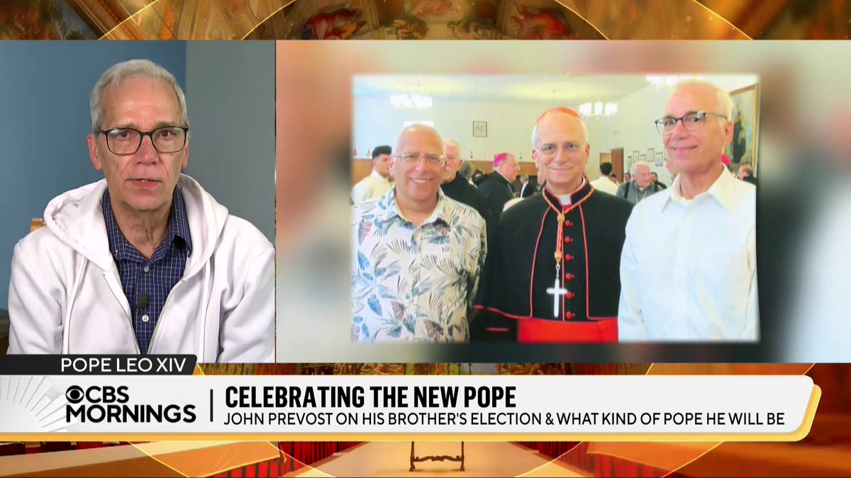John Prevost, Pope Leo XIV’s older brother, “found out at the same time” as the rest of the world of his brother’s election. Now, Prevost feels “extreme pride” for his brother, who knew from a young age “that he was going to be a priest.”