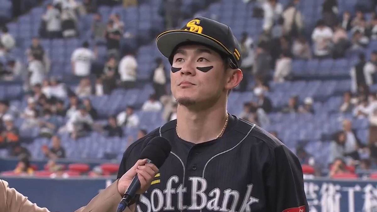 / 5/9 ヒーローインタビュー⚾️ \ 福岡ソフトバンク #牧原大成 選手✨ #sbhawks