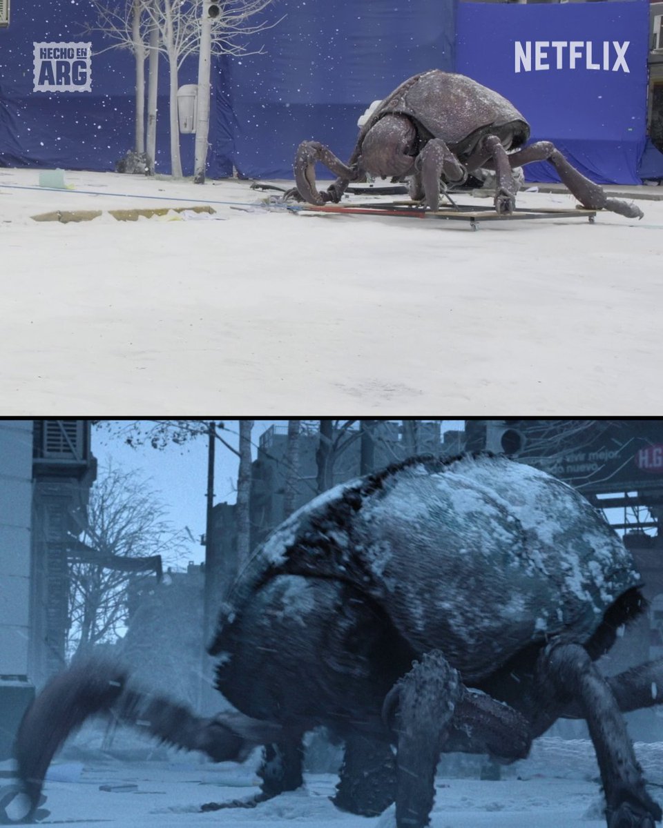 Así se hicieron los efectos visuales de una de las escenas más impactantes de El Eternauta (sí, la de la iglesia).