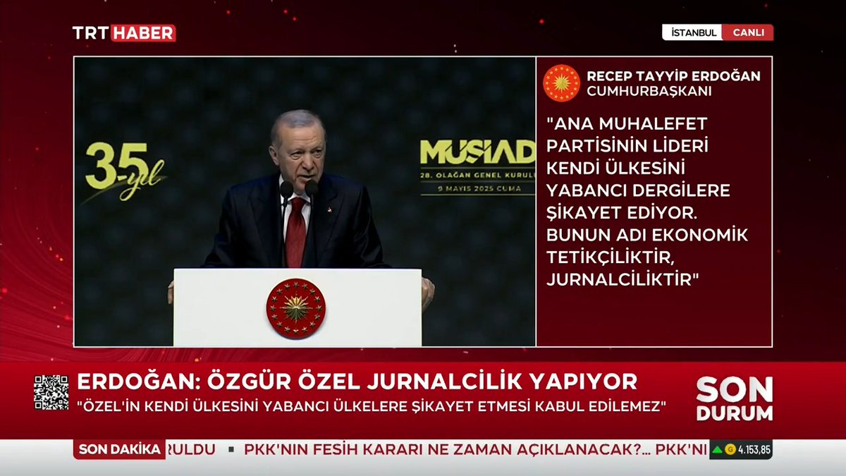 Cumhurbaşkanı Erdoğan: Türkiye'nin kutuplaşmaya değil, kucaklaşmaya ihtiyacı var. Türkiye'nin iç cephesini güçlendirmeye ihtiyacı var.