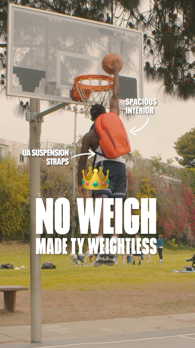 You can’t spell No Weigh without a W 🏆 #NoWeighBackpack