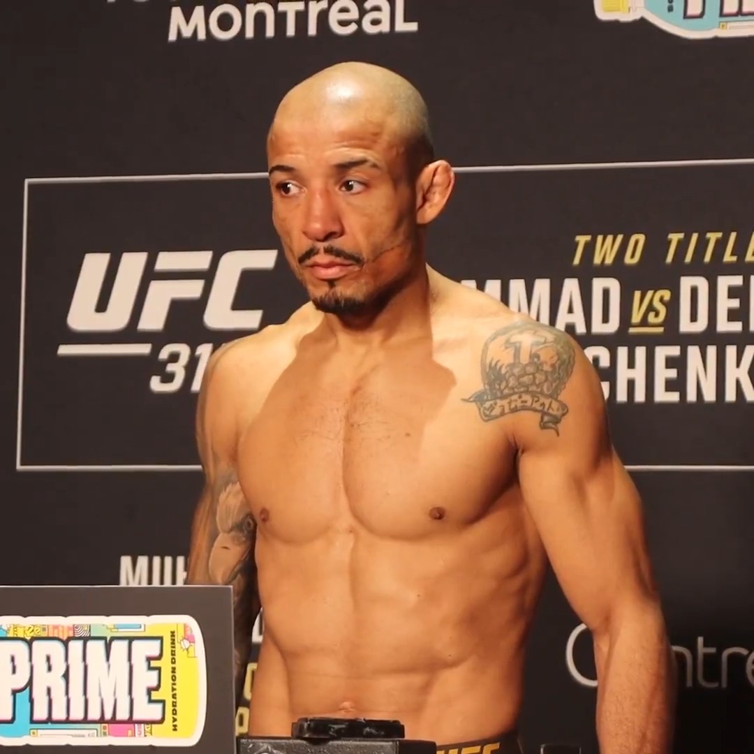 That's as rough as I've seen Aldo look on the scale in a long time