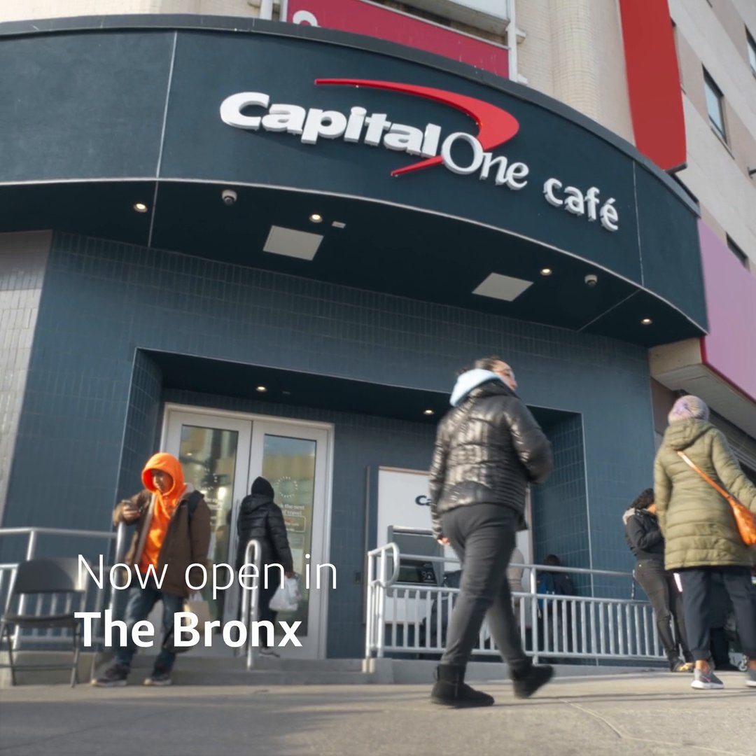 Living or studying in The Bronx? Stop by the newly opened Capital One Café at Fordham Road. Learn more: