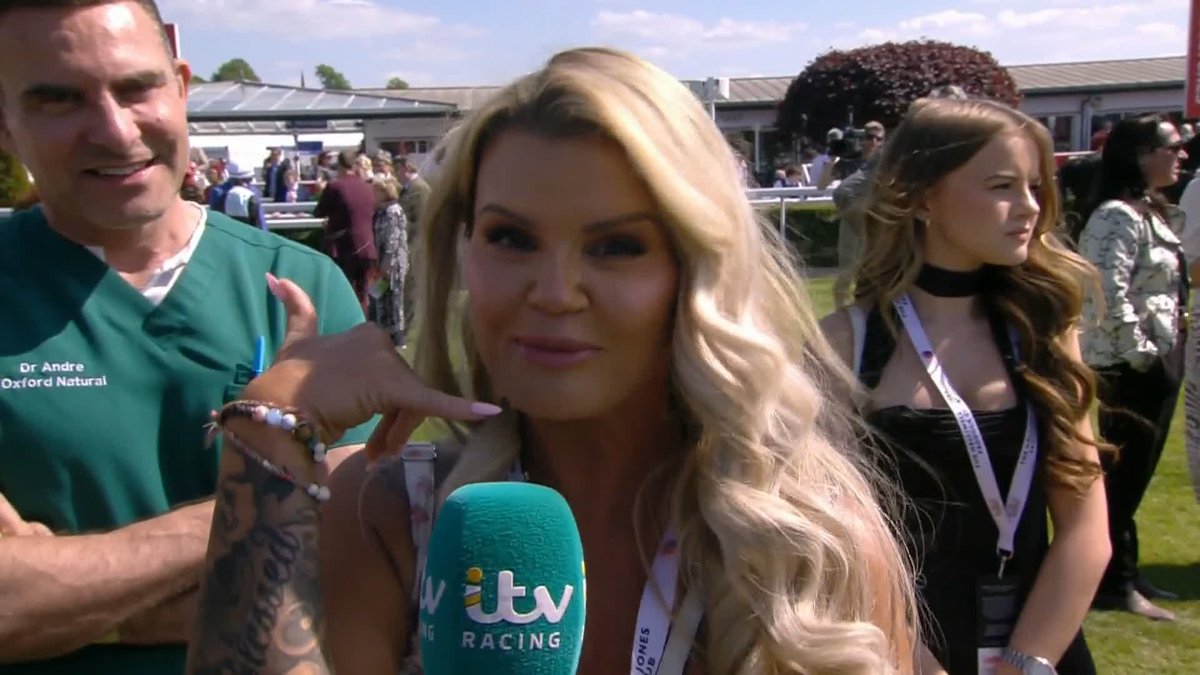A partnership we never knew we needed 😅📞 #ITVRacing | Matt Chapman | Kerry Katona