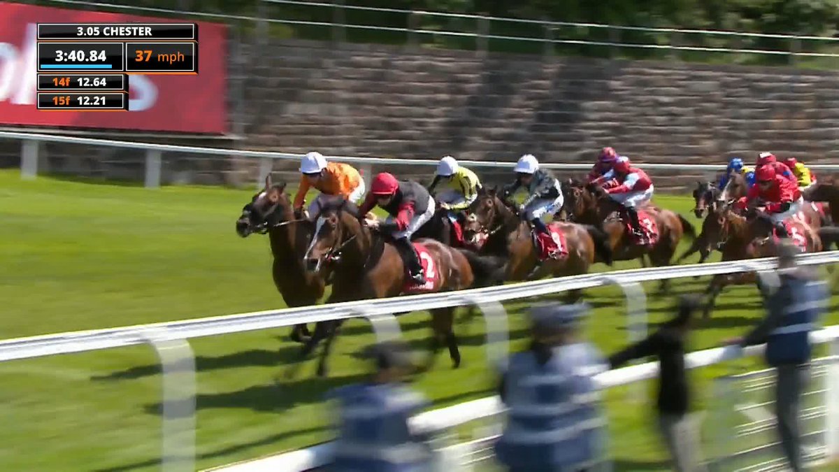 ๐ East India Dock wins the Ladbrokes Chester Cup! ๐ Harry Davies does it AGAIN! #ITVRacing | chesterraces