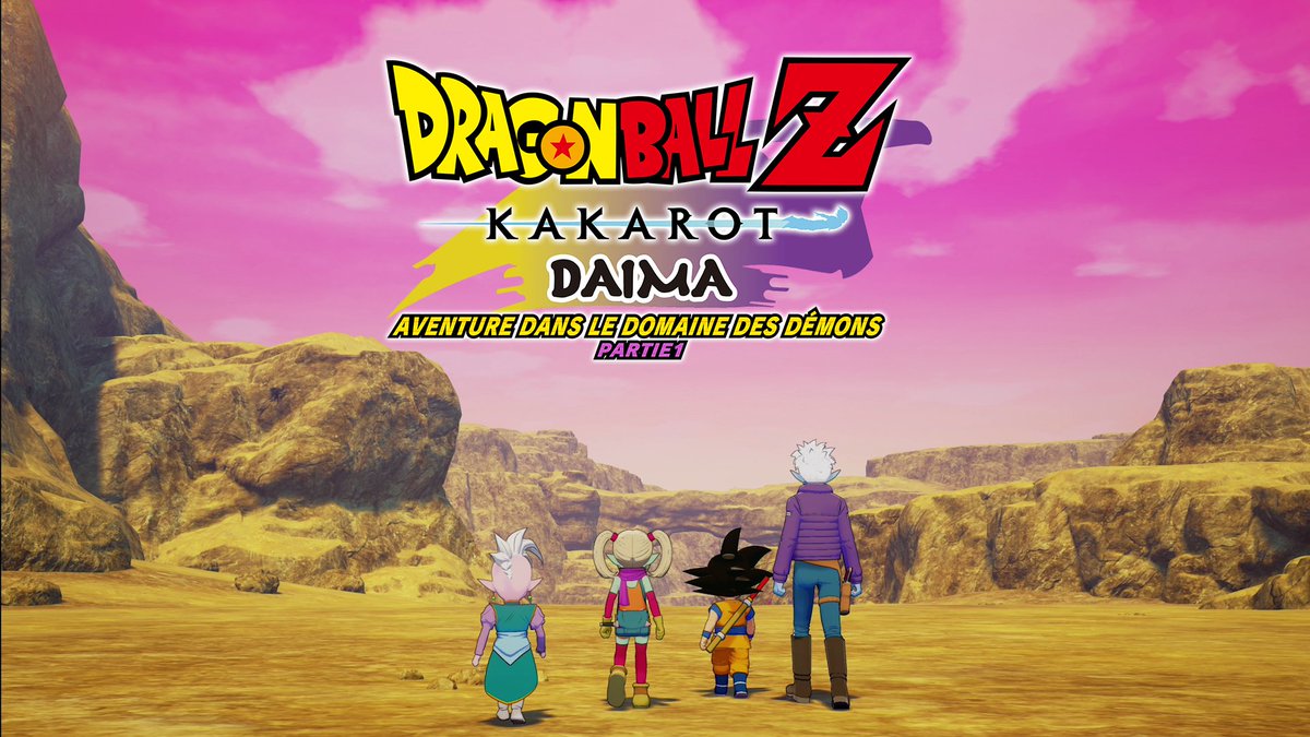 C'est officiel ! 🔥 DRAGON BALL Z: KAKAROT | DAIMA - Aventure dans le domaine des démons Partie 1 sortira le 17 juillet 2025. #DBZK