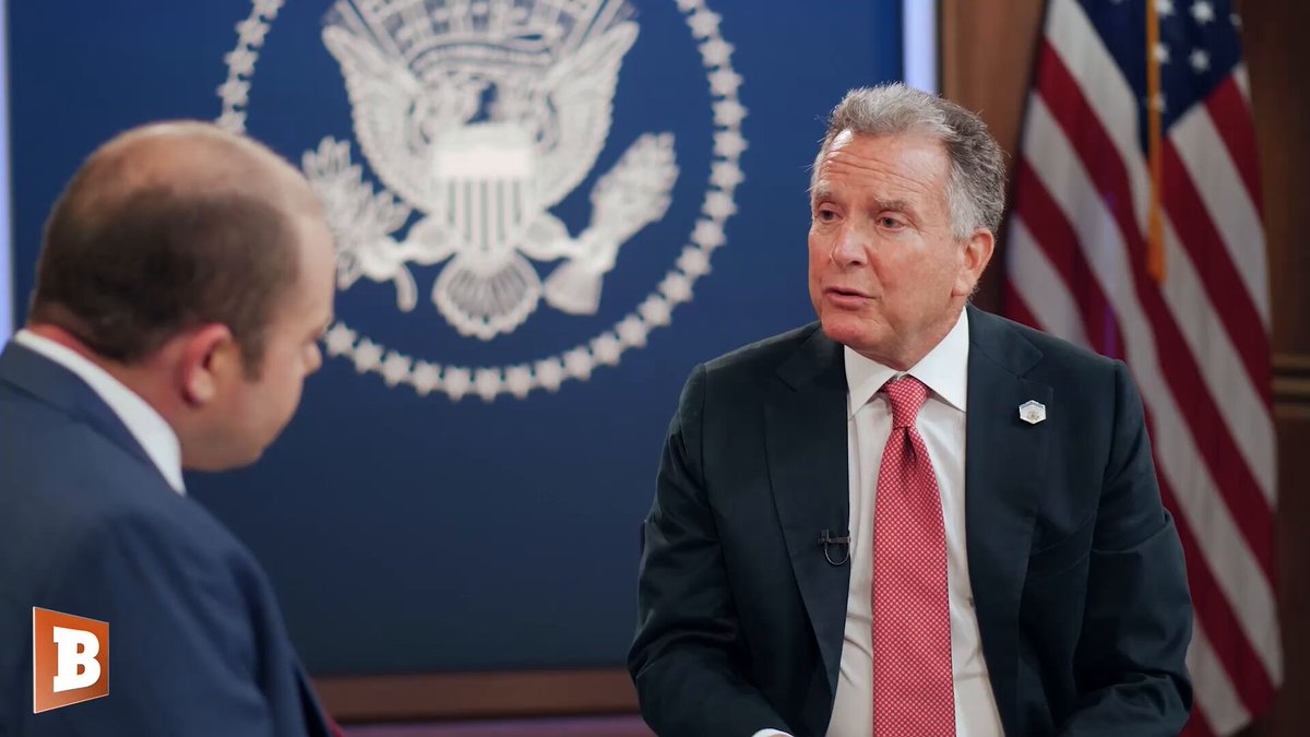 "The neocon element believes that war is the only way to solve things, and President Donald J. Trump believes that his force of personality — the way that he is going to respond to situations — can bend people to do things in a much better way," says Steve Witkoff. "I believe in that, too."