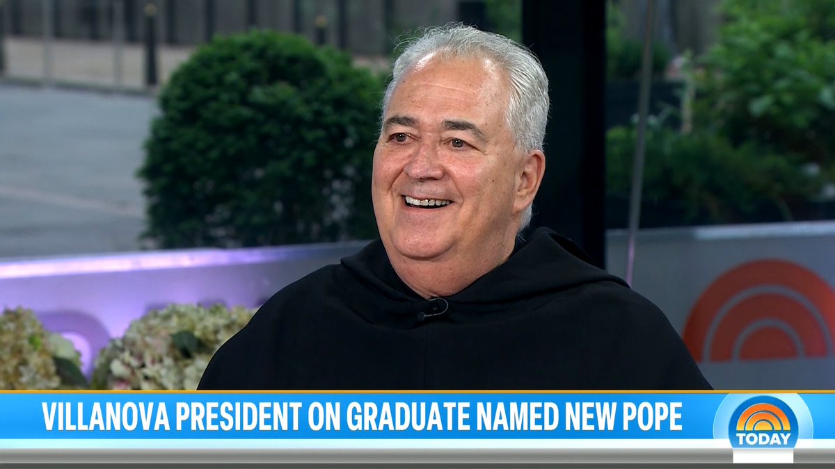 This morning, University President the Rev. Peter M. Donohue, OSA, PhD, joined the TODAY to reflect on the historic election of Pope Leo XIV—the first Augustinian Pope and a proud Villanova graduate.