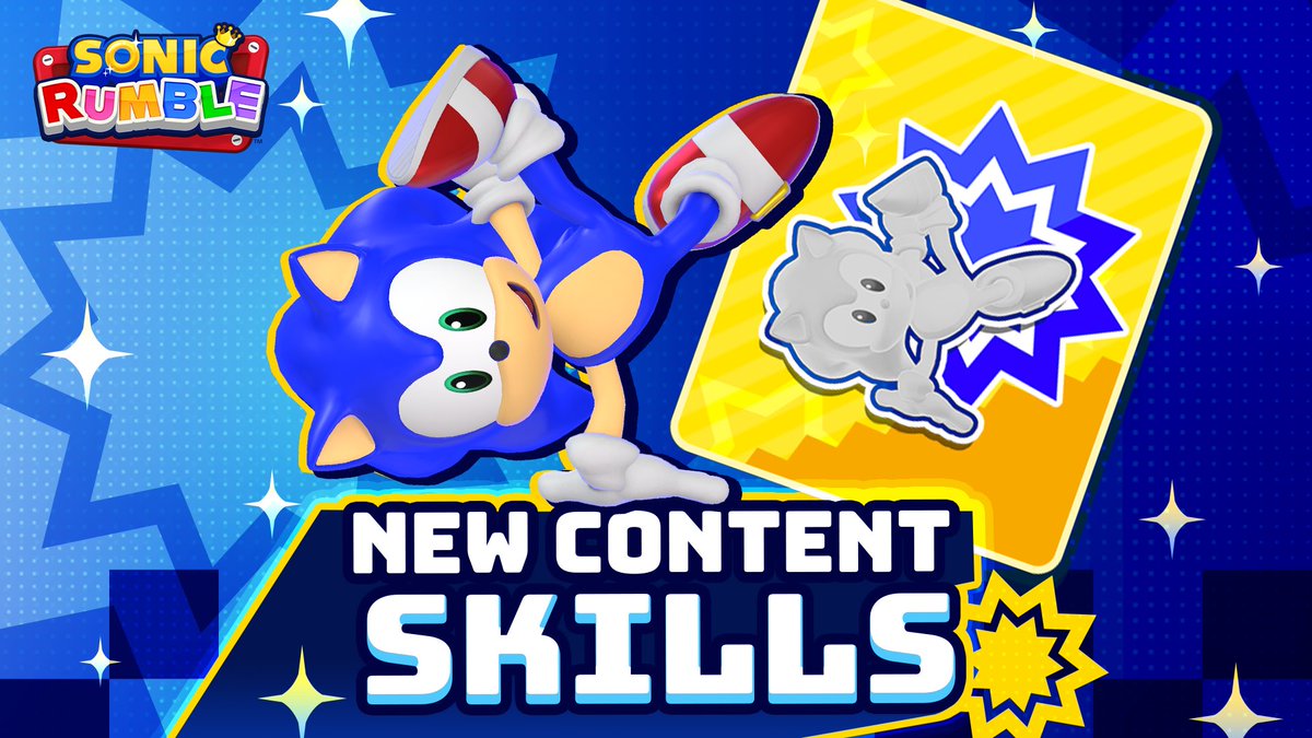 Get ready for a whole new way to rumble💪💥 With our brand new feature Skills you’ll gain unique abilities that can change the course of the game! Using Amy’s Hammer Attack to deal some damage or Tail's Tail Copter to get ahead of the competition🌀