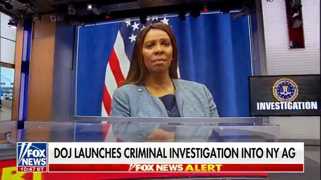 DOJ Launches investigation into NY AG Letitia James mortgage fraud. LFG!!!