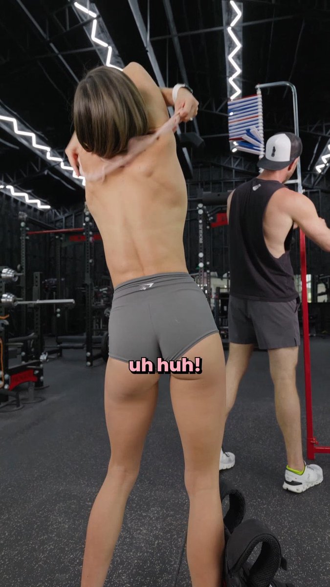 My trainer didn't notice at first!