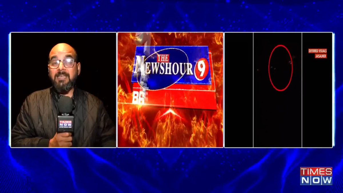 #OperationSindoor Continues Big Breaking On The @TheNewsHour - Explosions heard in Pathankot. - Pak projectiles spotted in Pokhran. We have heard around 10 to 12 explosions back to back...: Poviet Kaur reports from Pathankot @NavikaKumar brings us more details.