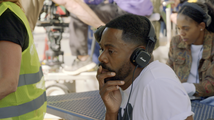 How about a little BTS of Colman Domingo directing his episode of The Four Seasons ๐