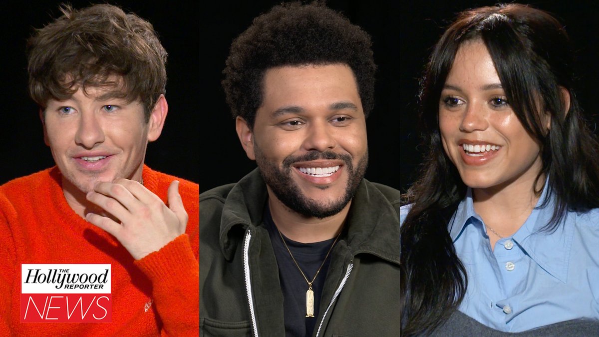 Stars The Weeknd, Jenna Ortega and Barry Keoghan, as well as filmmaker Trey Edward Shults, sat down with THR to talk all about their new film #HurryUpTomorrow #THRNews