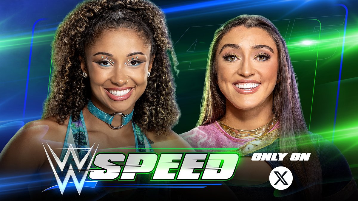 TODAY on #WWESpeed! The road to the #WWESpeed Women’s Championship kicks off as Kelani Jordan takes on Wren Sinclair. Find out who advances in the No. 1 Contender’s Tournament! 💪