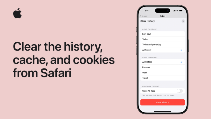Clear your entire Safari browser history, cookies and cache, or just some of it. You have options. Here’s how on iPhone and iPad.
