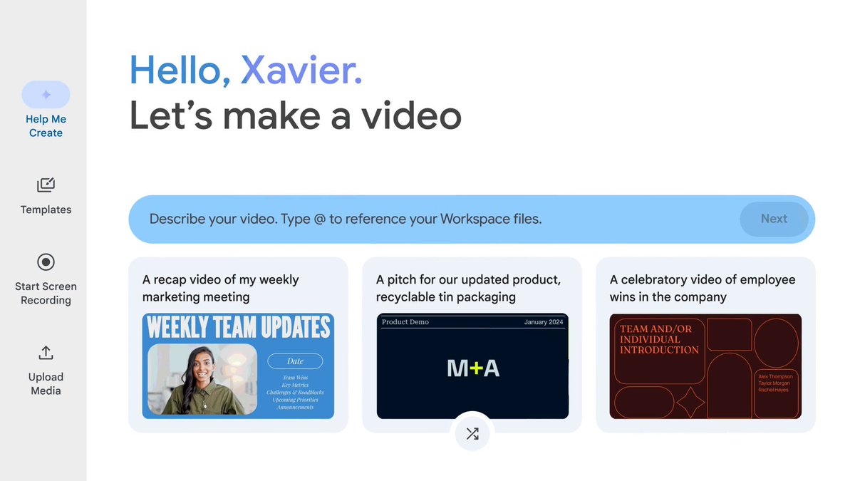We're expanding #GoogleVids access to Business and Enterprise Starters and Nonprofits accounts, making simple AI-powered video creation more accessible to everyone. Try it today! 👉