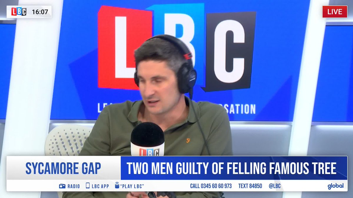 ‘Obviously this was completely disgraceful… but 10 years in prison?’ Tom Swarbrick questions whether the ‘morons’ found guilty of felling the historic Sycamore Gap tree will face suitable punishment.