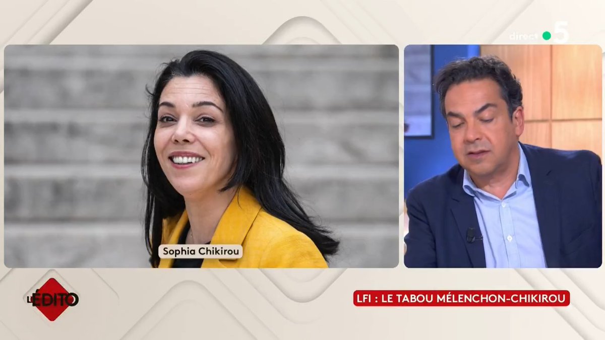 LFI, le tabou Mélenchon-Chikirou : décryptage dans l'édito de #PatrickCohen ⬇️ #CàVous