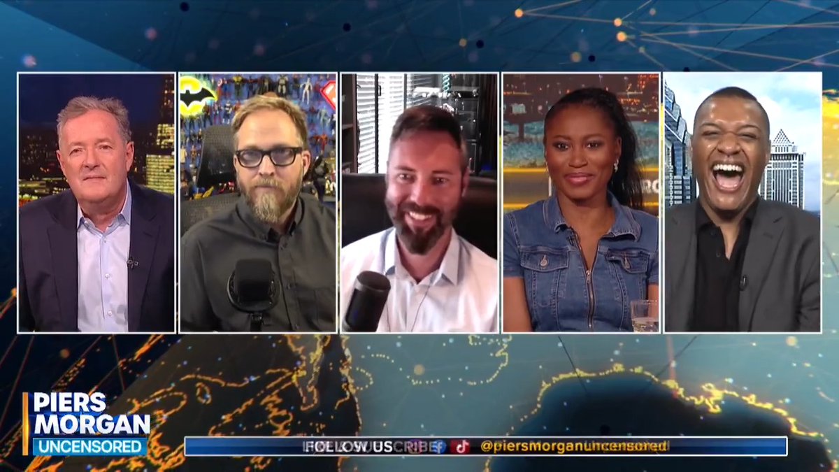 BREAKING: Pigs have flown. 📺 Piers Morgan | Ernest Owens