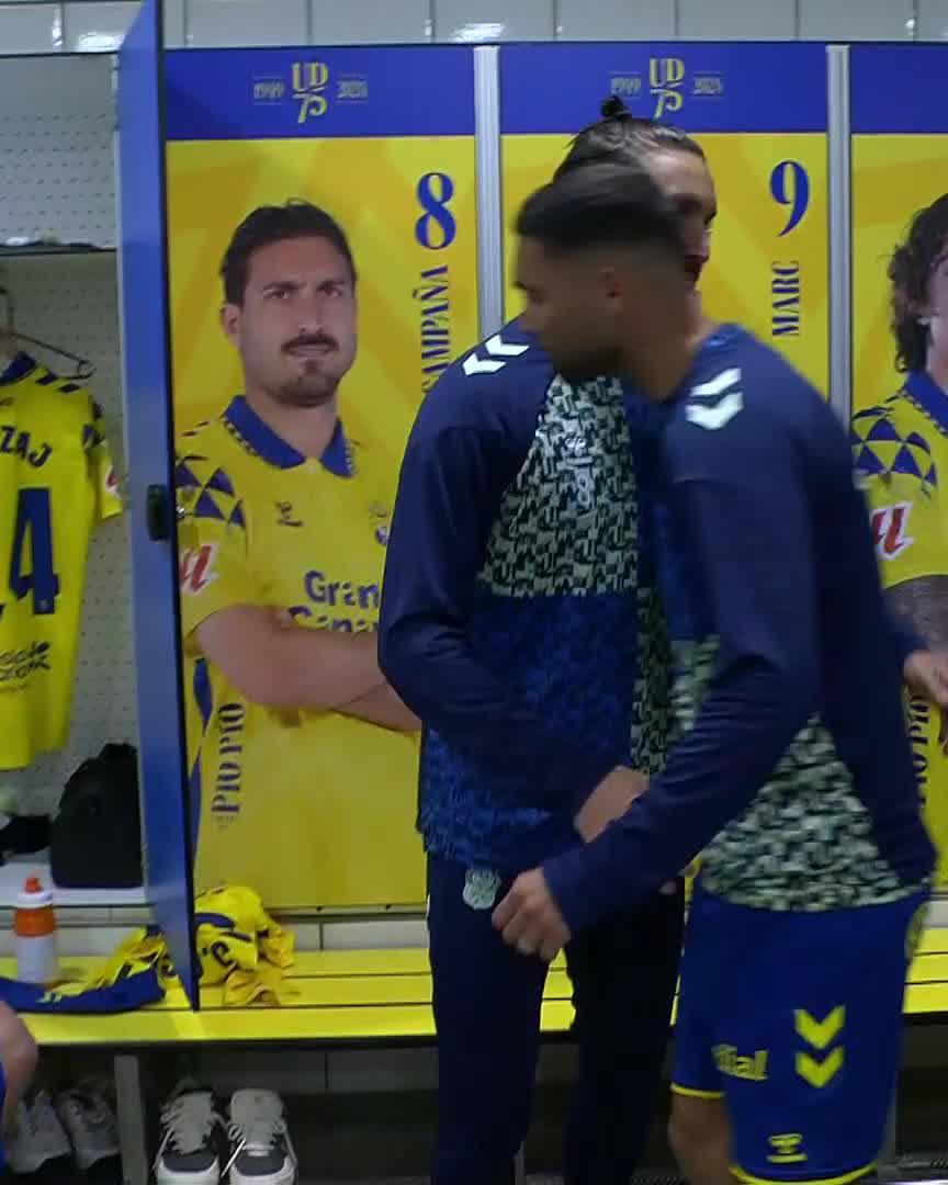 👀 ¡Máxima concentración en los vestuarios de Las Palmas y Rayo antes del encuentro! #LALIGAEASPORTS