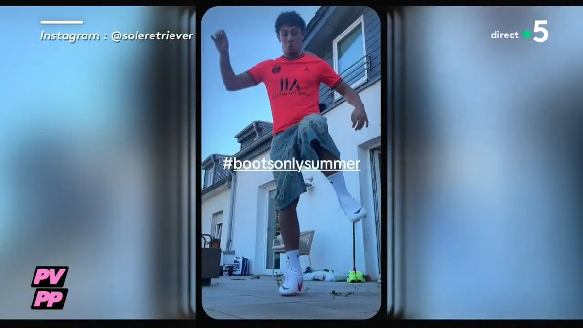 Quand les crampons de foot deviennent les chaussures tendances… On vous parle de cette (mauvaise) idée le #PVPP de Mohamed Bouhafsi dans #CàVous ✨
