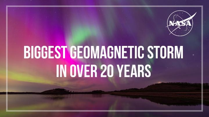 One year ago today, the Sun unleashed a torrent of eruptions that caused the biggest geomagnetic storm in over two decades. Auroras filled the skies as far south as Mexico! 🤩 But the storm’s impacts reached even farther and wider than you might think. Here’s some of what NASA has learned in the year since: