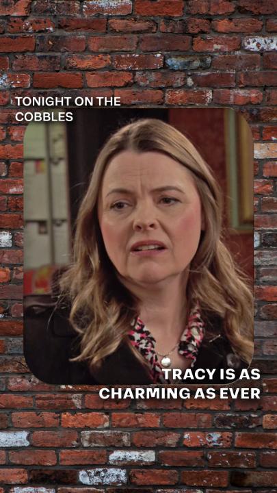 Tracy being her true authentic self 😅 #Corrie