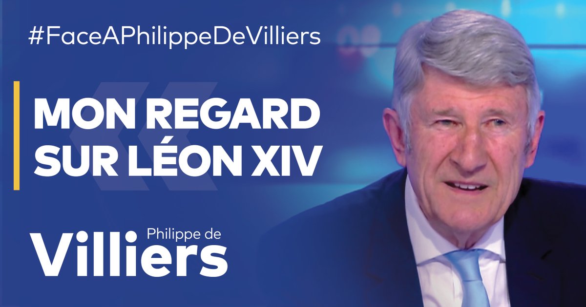 🎙️Léon XIV m’a plutôt fait bonne impression, je vous explique pourquoi. 🔗Emission complète : #FaceAPhilippeDeVilliers #FADV #CNews #LeonXIV #HabemusPapam