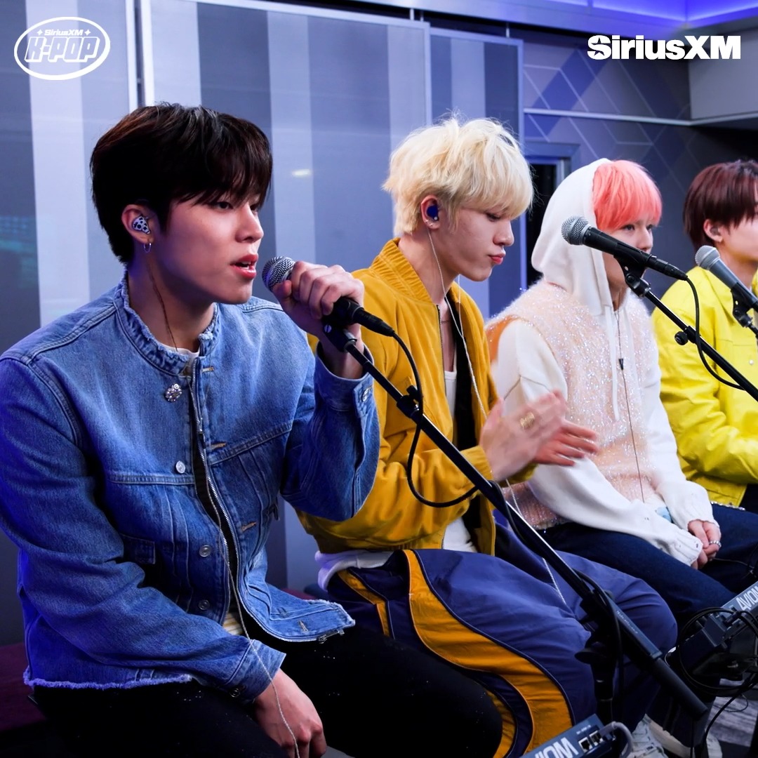Our favorite color? You guessed it 💛 Check out TREASURE' full performance of "Yellow" on SiriusXM K-Pop at