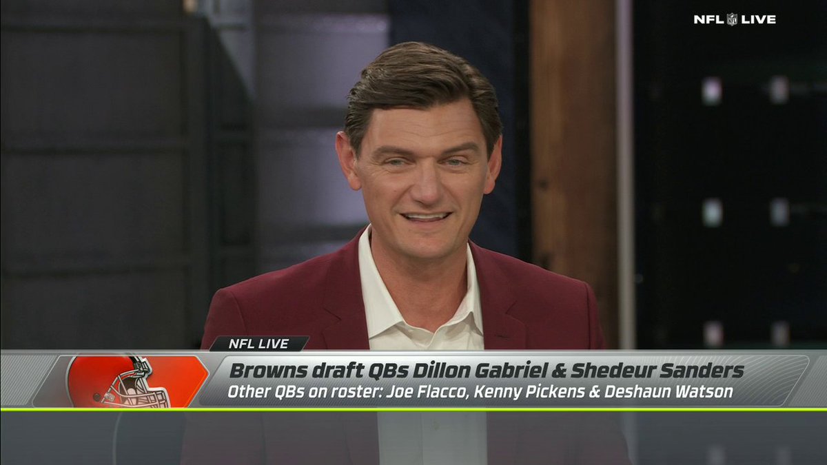 "The Browns also look at quarterbacks, like all positions, like currency, like value. They can trade one of these guys in August." Jeremy Fowler on the possibilities of the Browns' quarterback room 👀